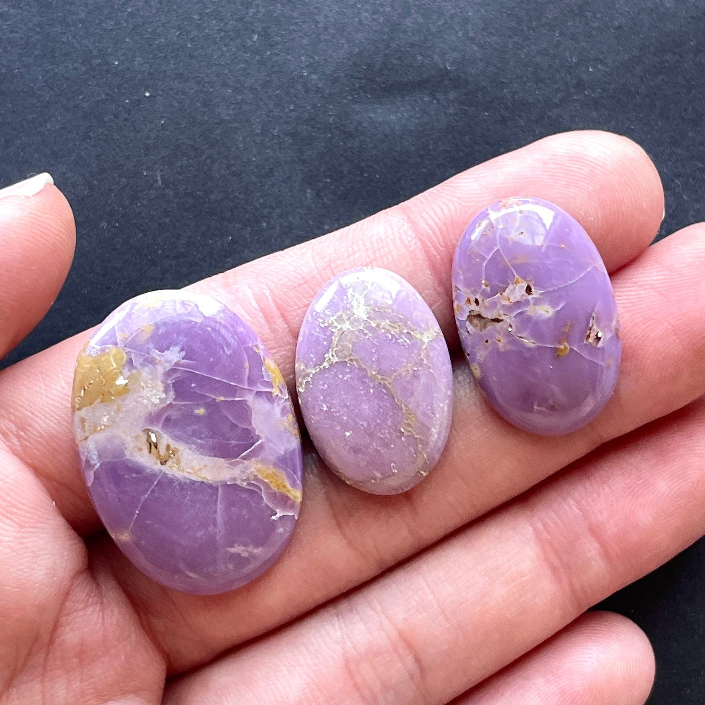 19-30mm Phosphosiderite Cabochon Smooth - Choose your Stone (W6)