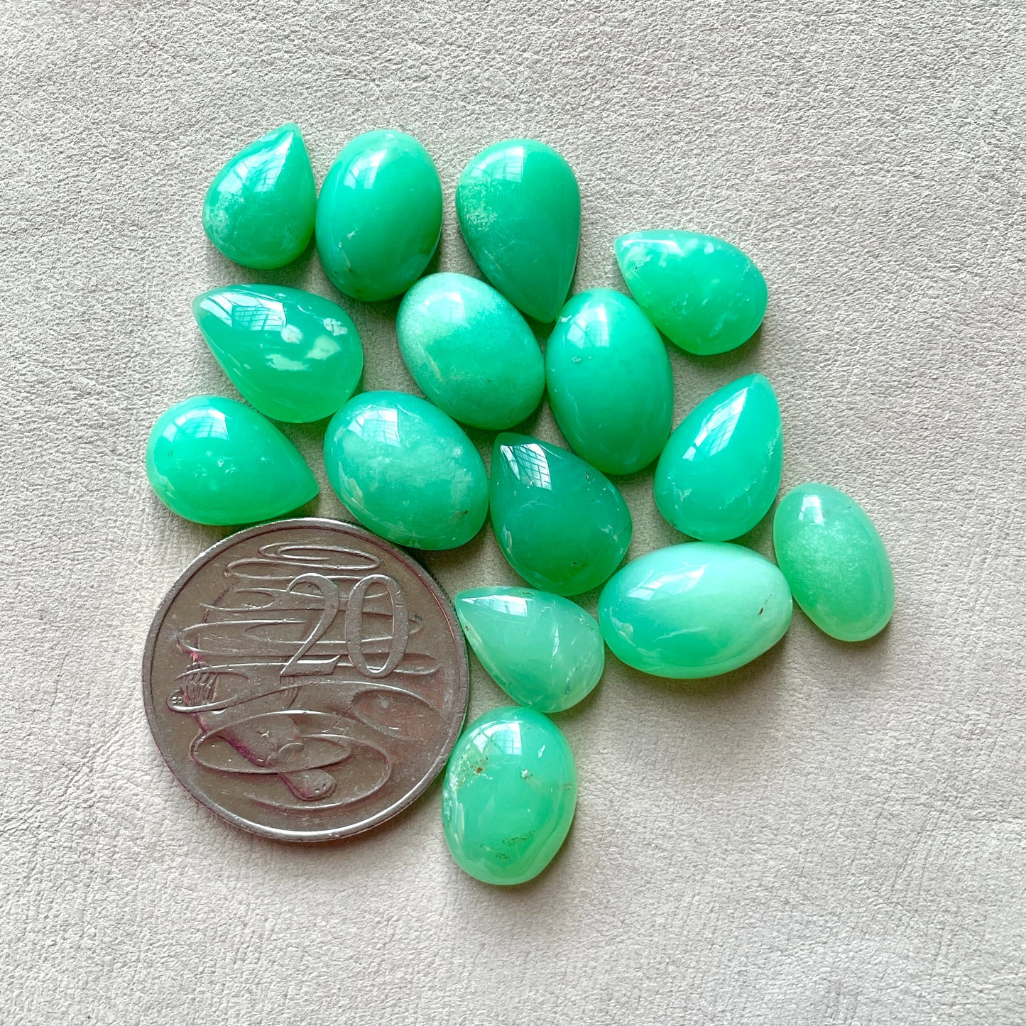Australian Chrysoprase Cabochon Smooth - Choose your Stone (C)(W4)