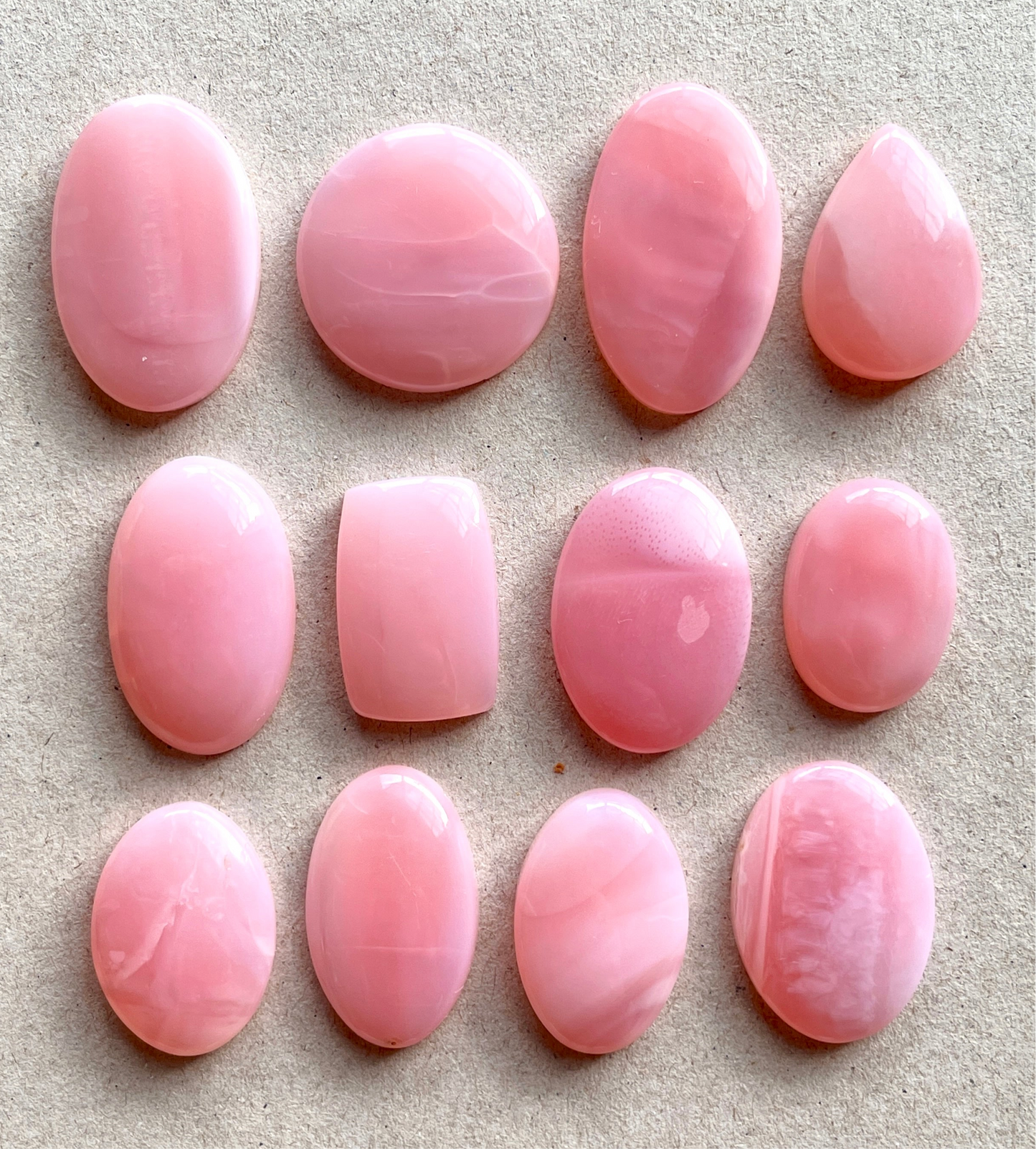Australian Pink Opal Cabochon Smooth - Choose your Stone (W5)