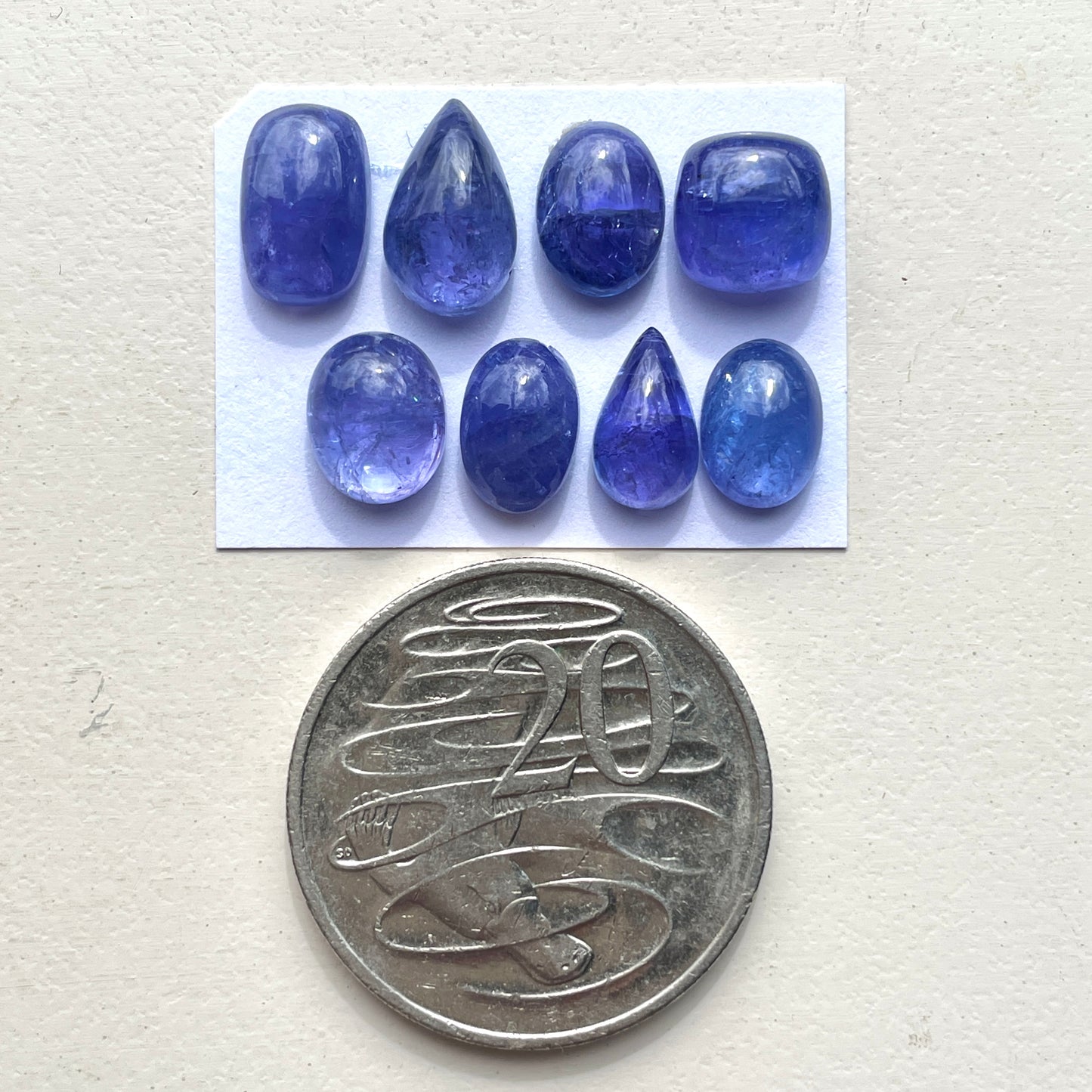 Tanzanite (High dome) Cabochons Smooth - Choose your Stone (W5)