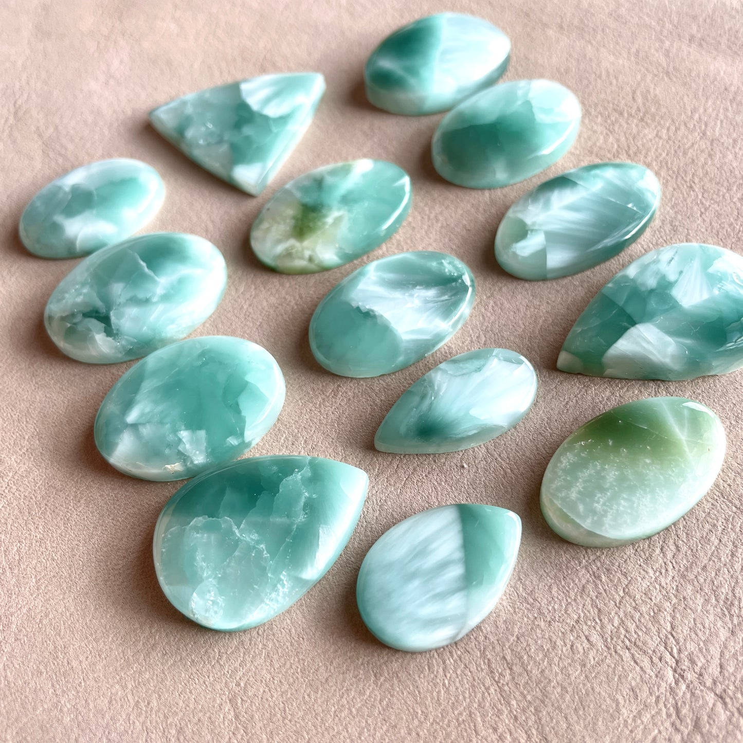 Chatoyant Hemimorphite Cabochon Smooth - Choose your Stone (W5)