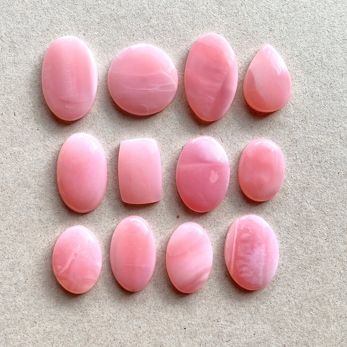 Australian Pink Opal Cabochon Smooth - Choose your Stone (W5)
