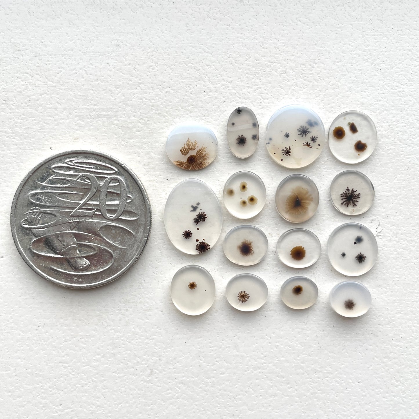 Scenic Dendritic Agate Cabochon Smooth - Choose your Stone (D)