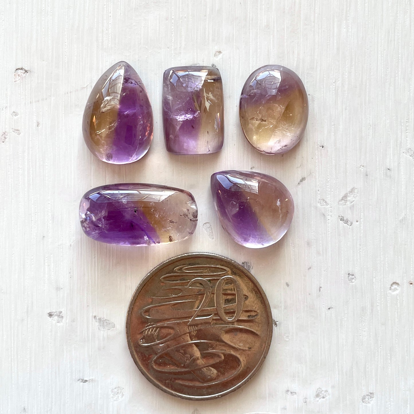 Ametrine Cabochon Smooth - Choose your Stone (A)(W2)