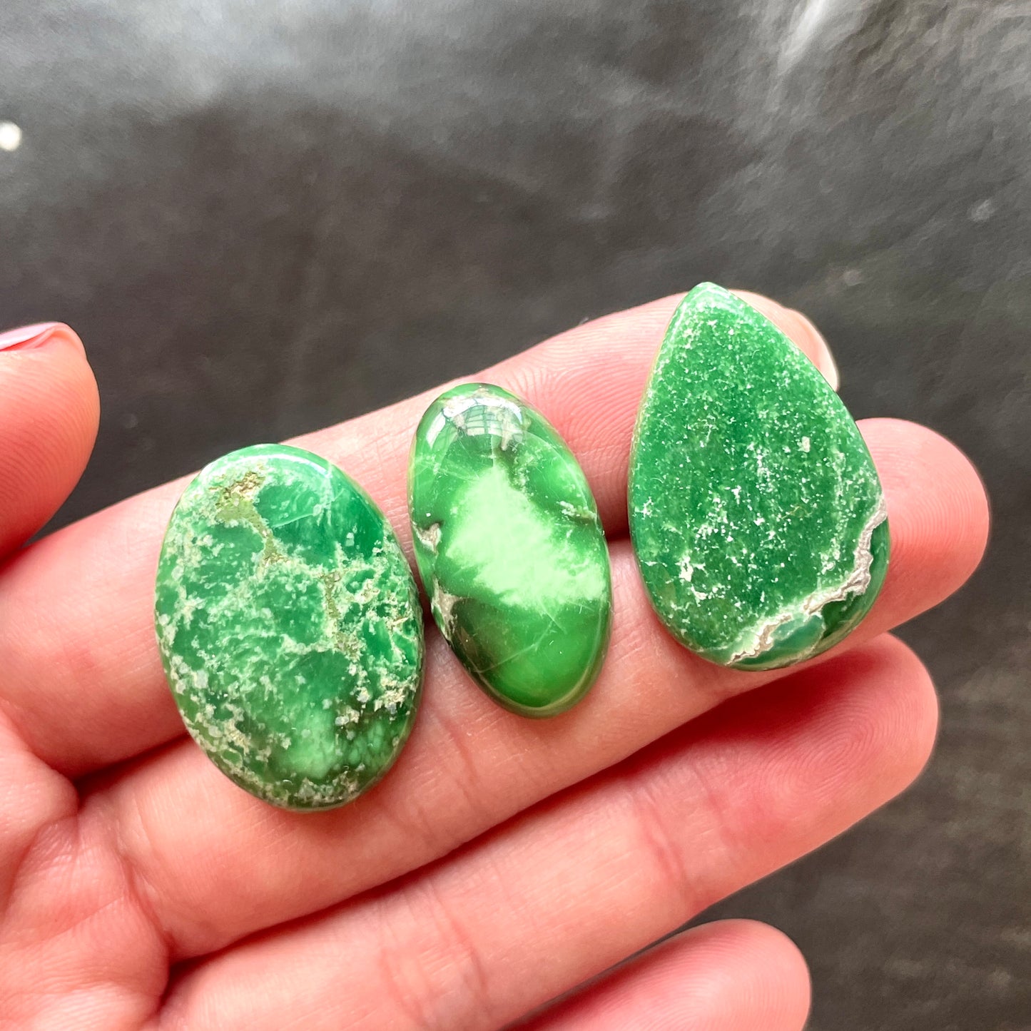 Australian Variscite Cabochon Smooth - Choose your Stone (W5)