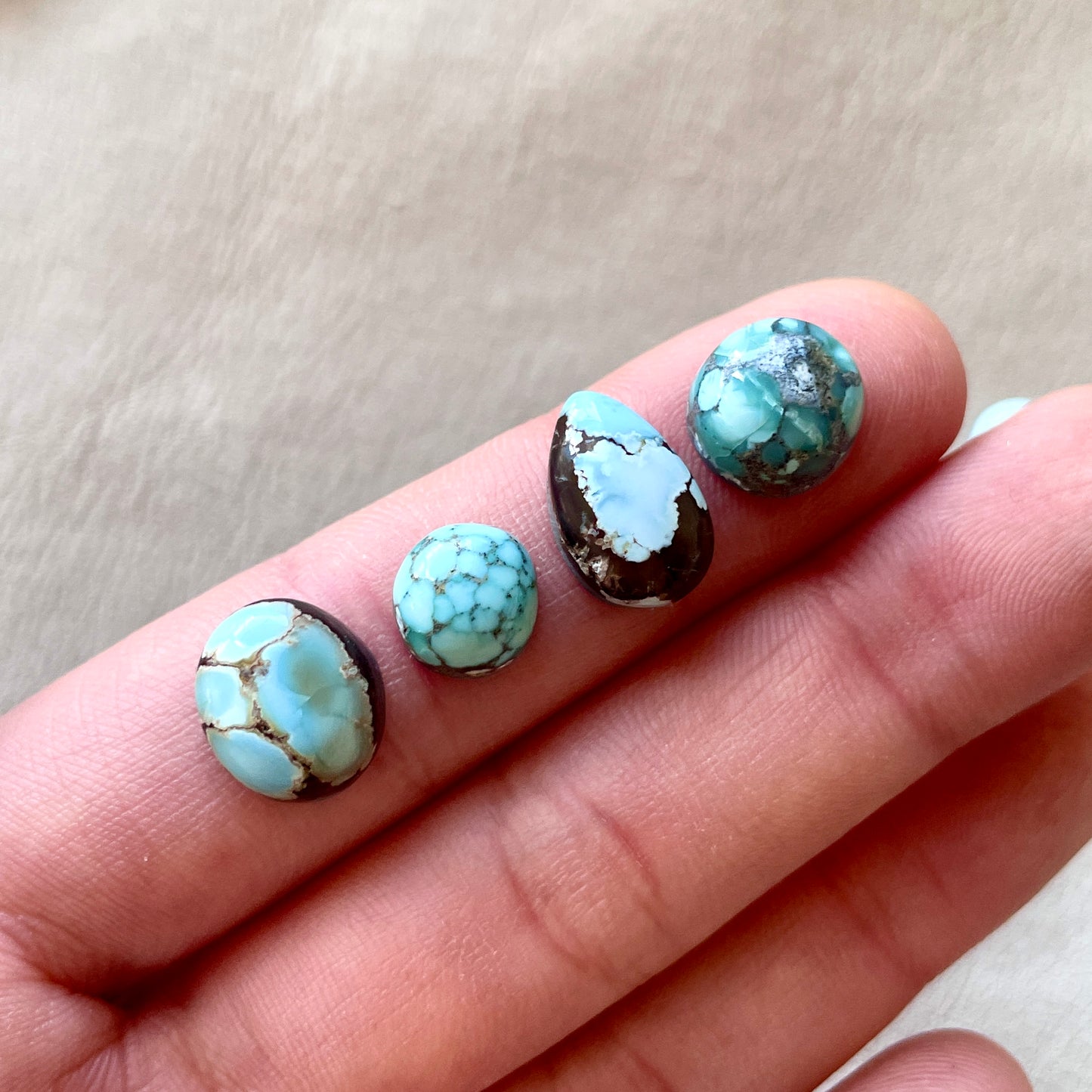 Gobi Desert Cabochon Smooth (Backed) - Choose your Stone (D)(W3)
