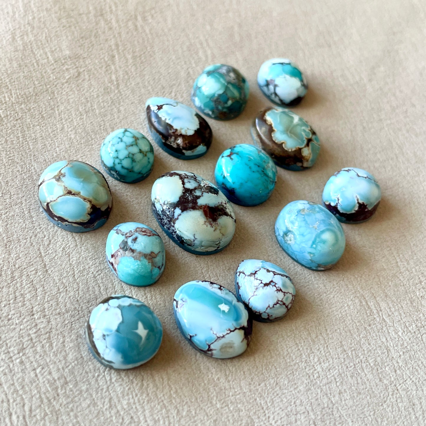 Gobi Desert Cabochon Smooth (Backed) - Choose your Stone (D)(W3)