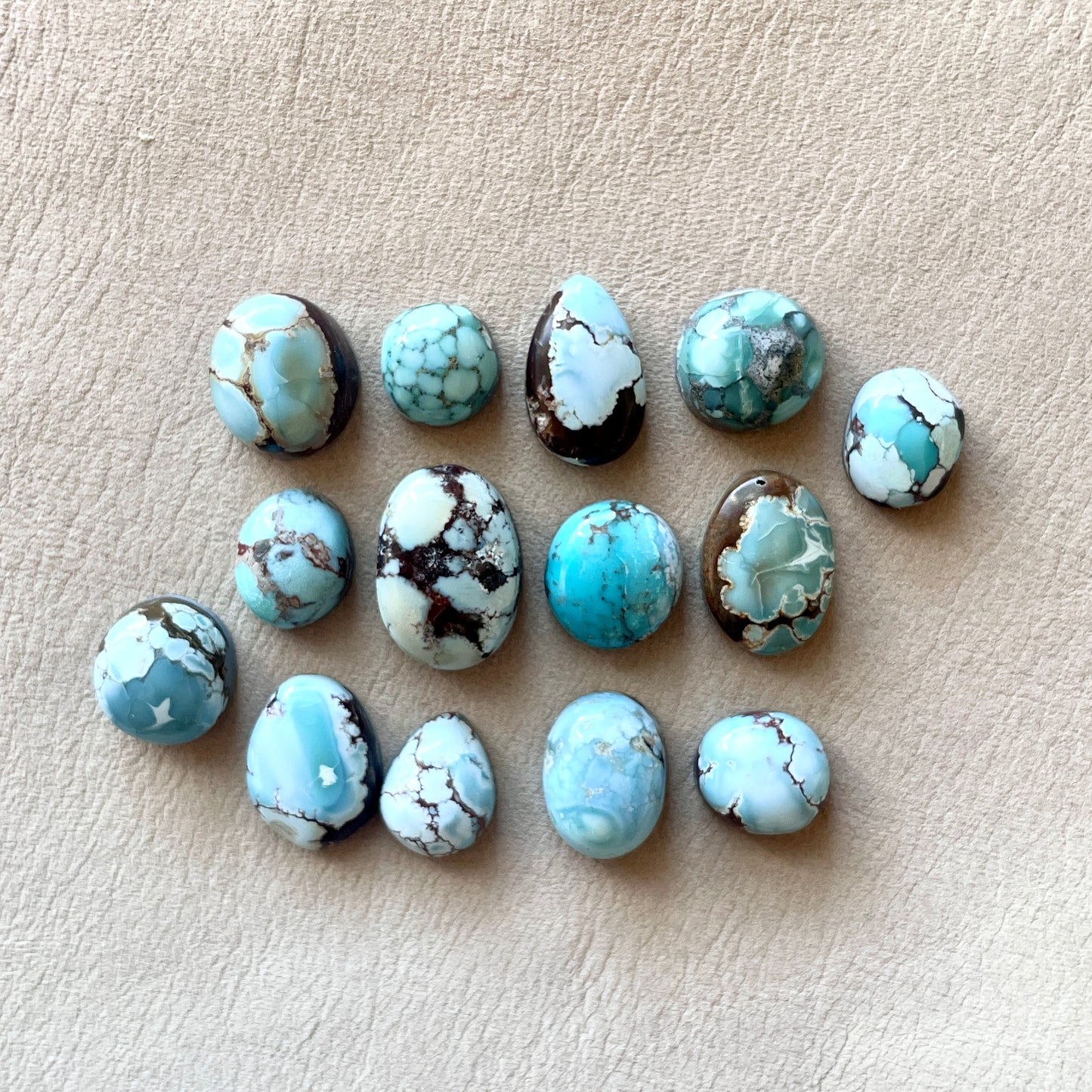 Gobi Desert Cabochon Smooth (Backed) - Choose your Stone (D)(W3)