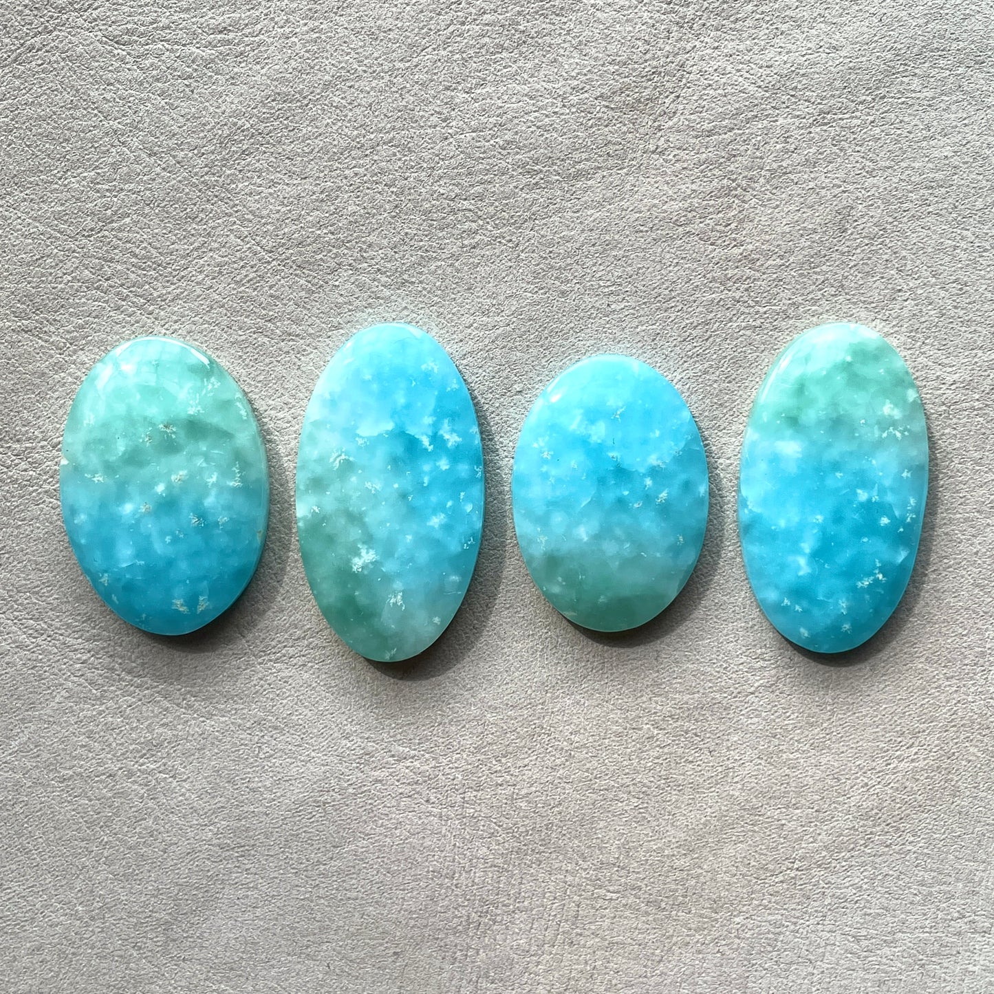 Bi-colour (Blue & Green) Hemimorphite Cabochon Smooth - Choose your Stone (W6)