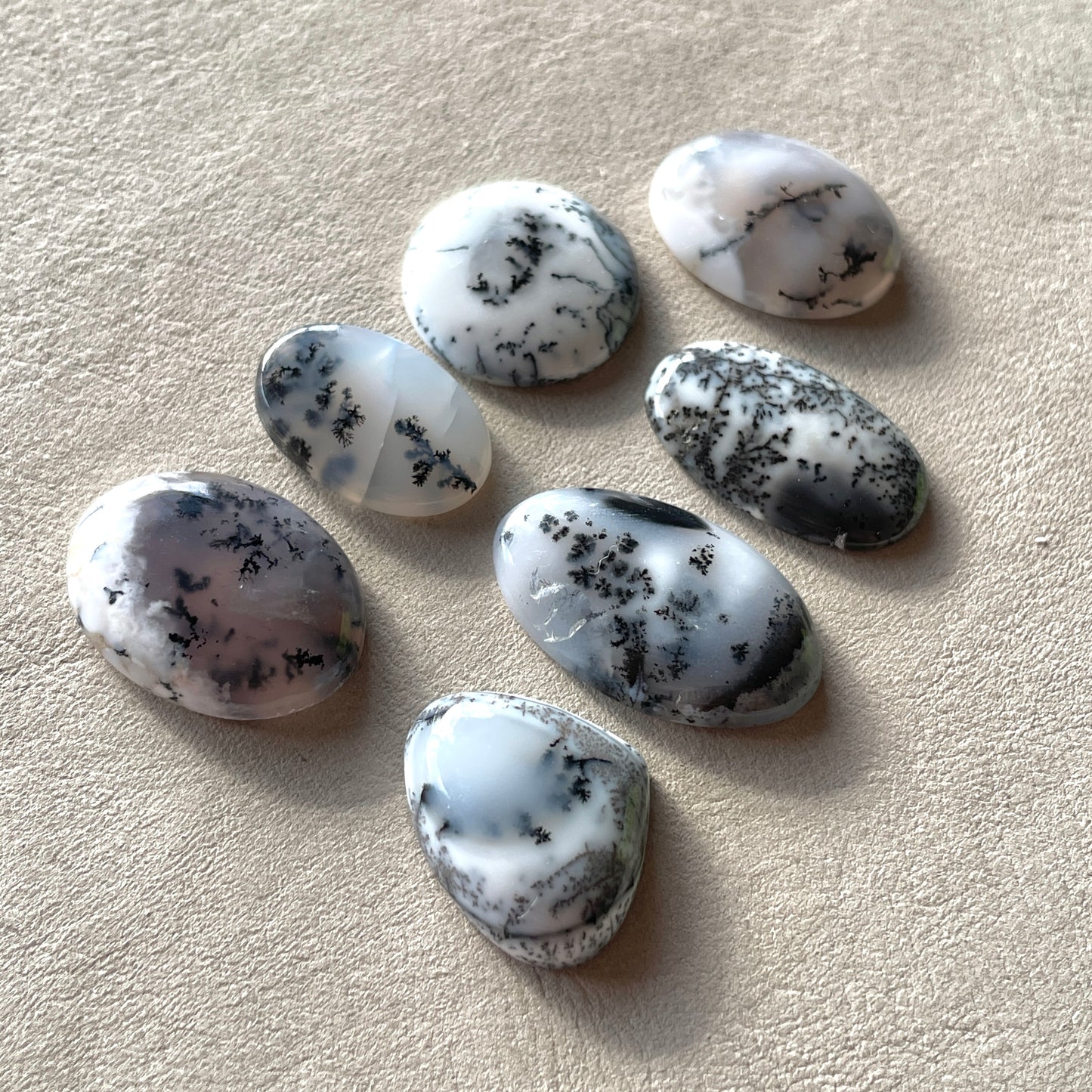 Dendritic Opal Cabochon Smooth - Choose your Stone (W6)