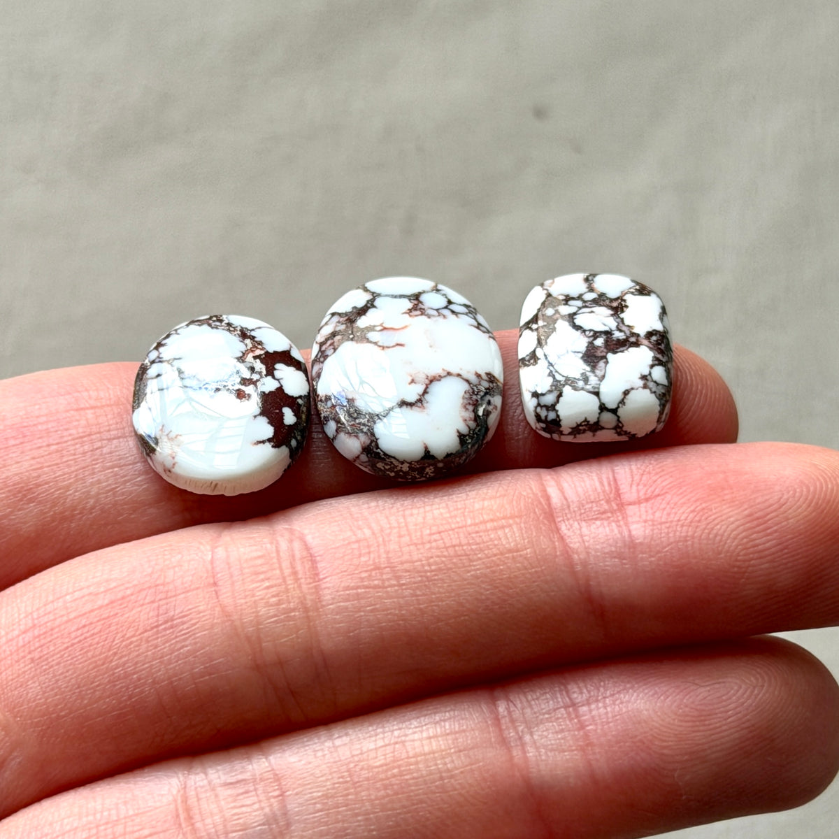 Mini Wild Horse Magnesite Cabochon Smooth - Choose your Stone (W17)