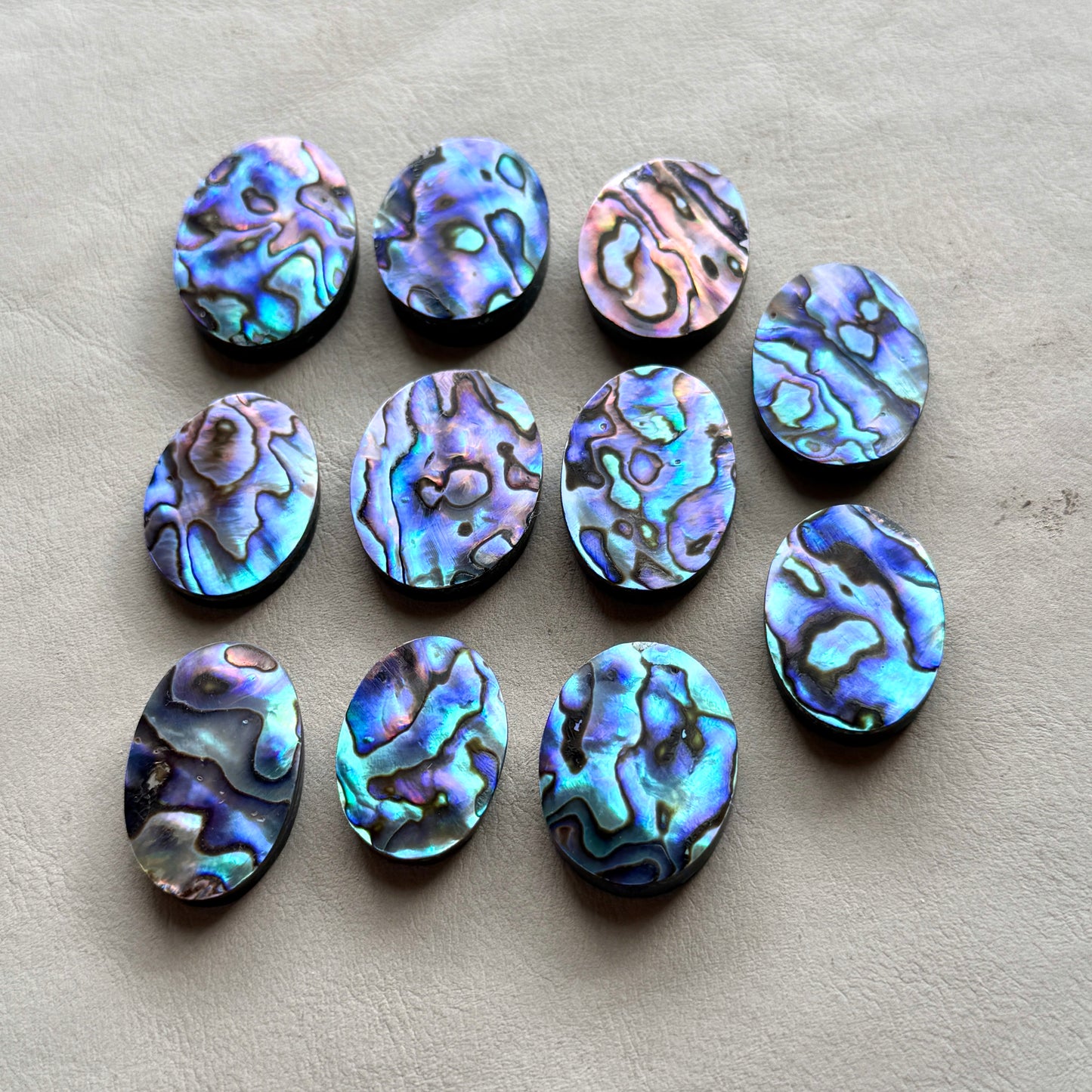 Abalone Paua Shell (Iridescent) Cabochon Smooth - Choose your Stone (W3)