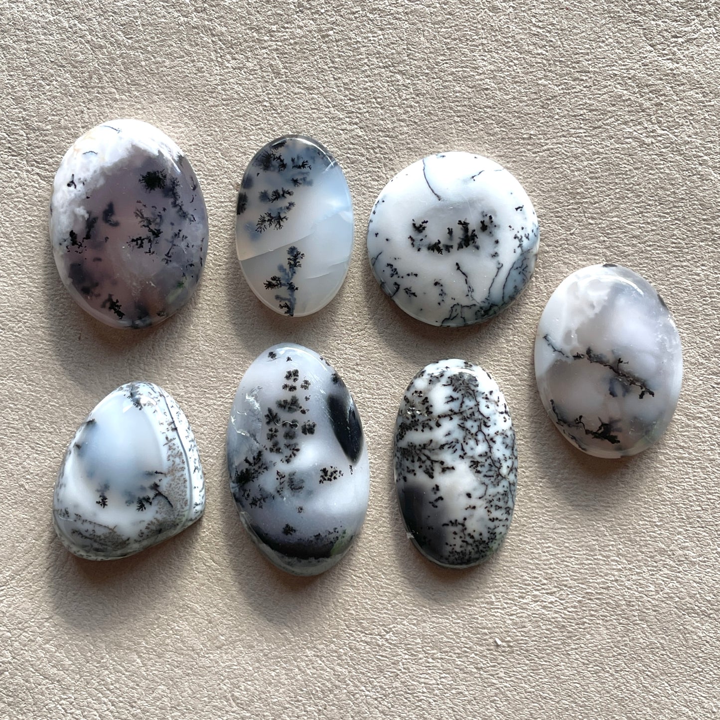 Dendritic Opal Cabochon Smooth - Choose your Stone (W6)