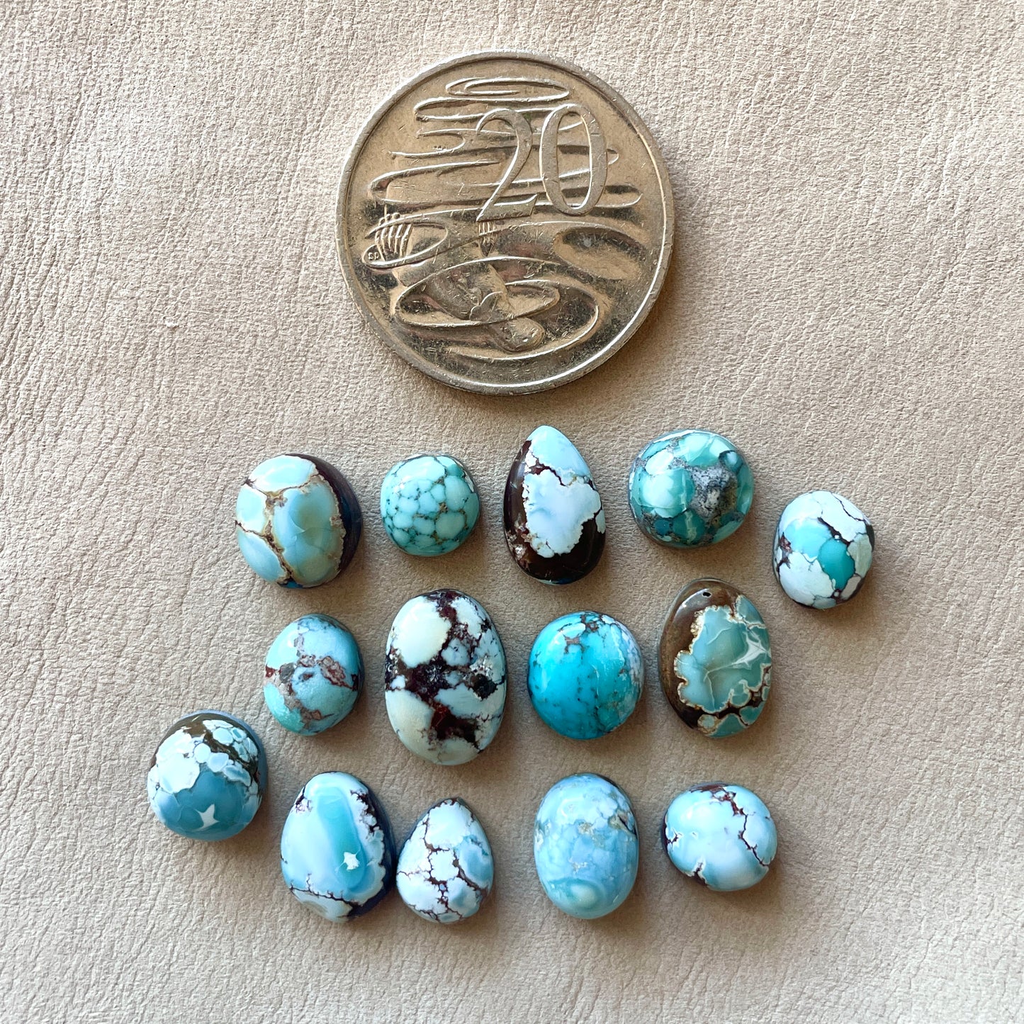 Gobi Desert Cabochon Smooth (Backed) - Choose your Stone (D)(W3)