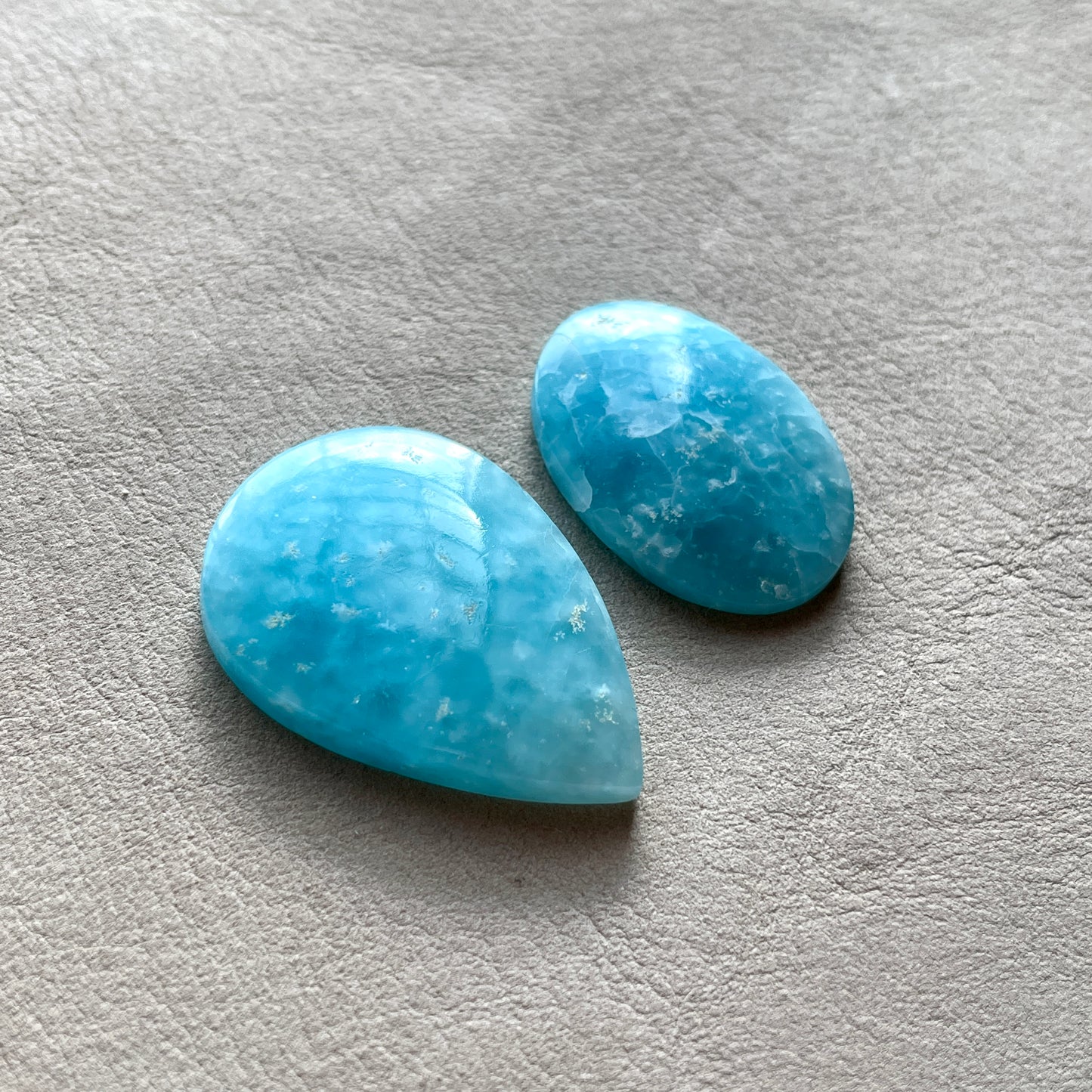 Blue Hemimorphite Cabochon Smooth - Choose your Stone (A)