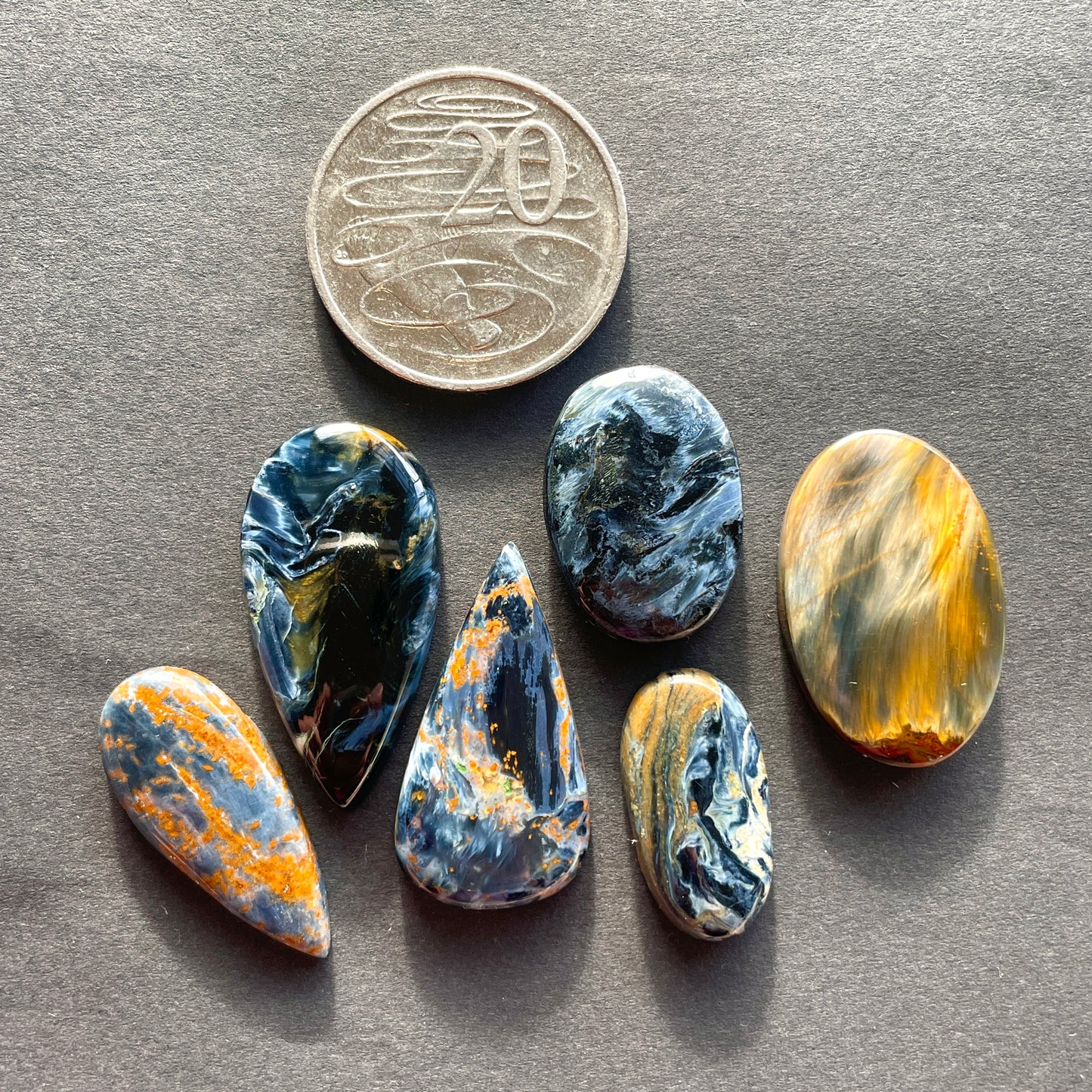 Pietersite/Golden Pietersite Cabochon Smooth - Choose your Stone (B) W3