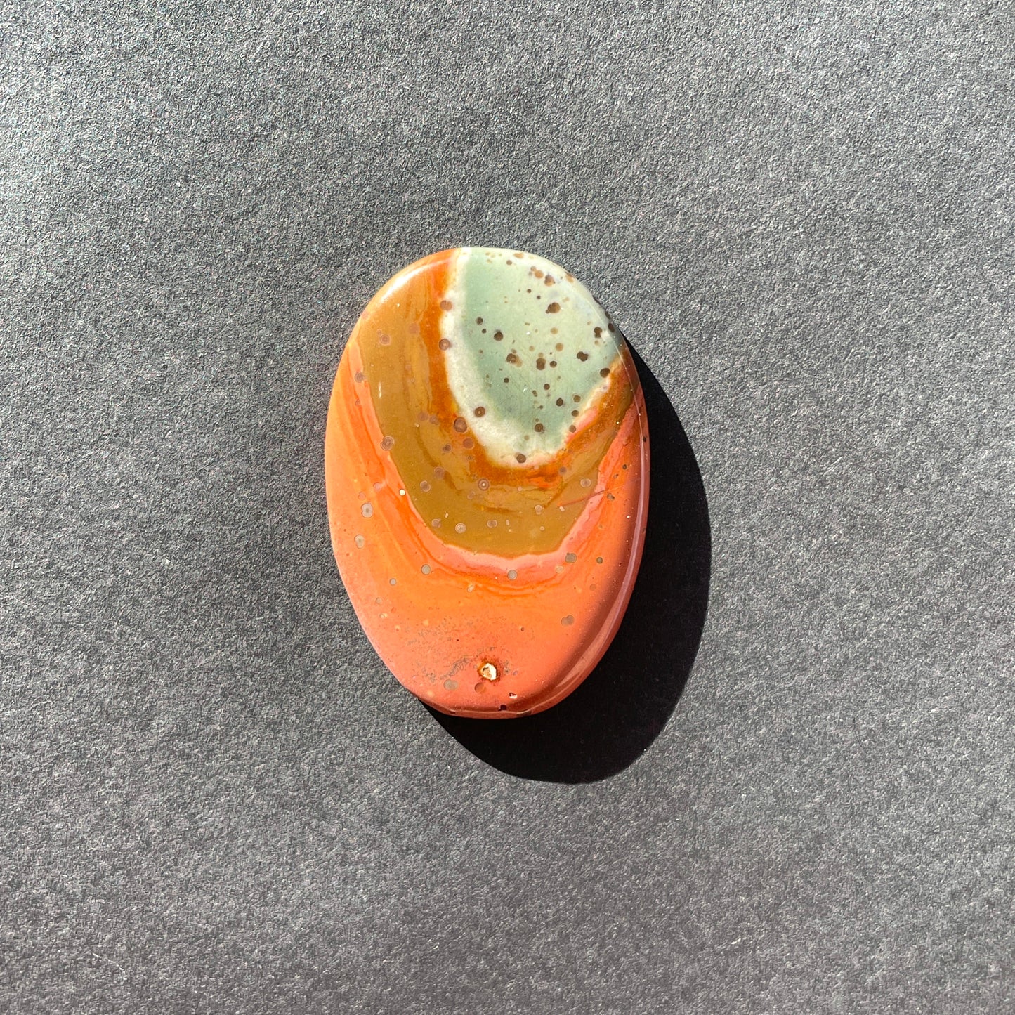 Polychrome Jasper Oval Cabochon - 36x24.5mm