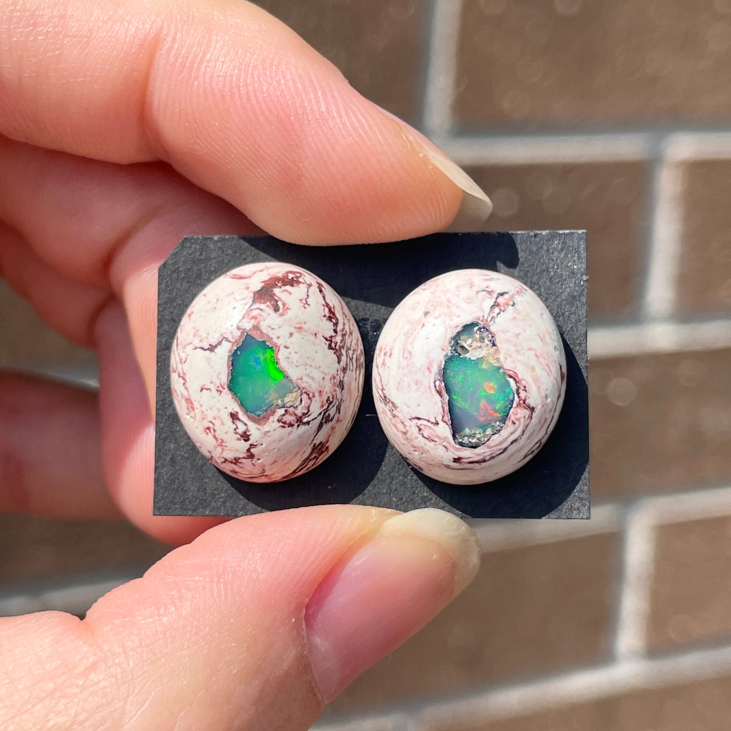 Mexican Cantera Fire Opal Cabochon Smooth - Choose your Stone (W7)
