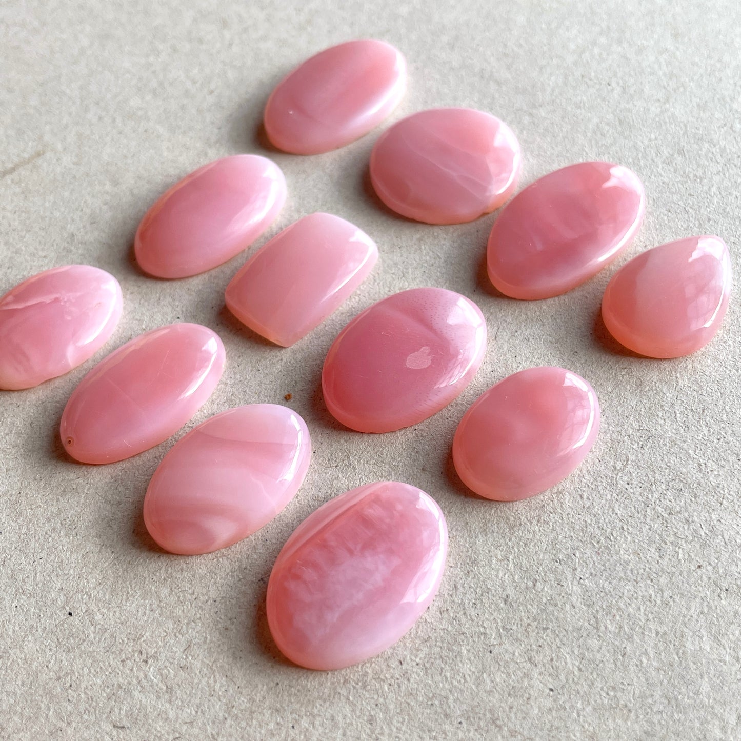 Australian Pink Opal Cabochon Smooth - Choose your Stone (W5)