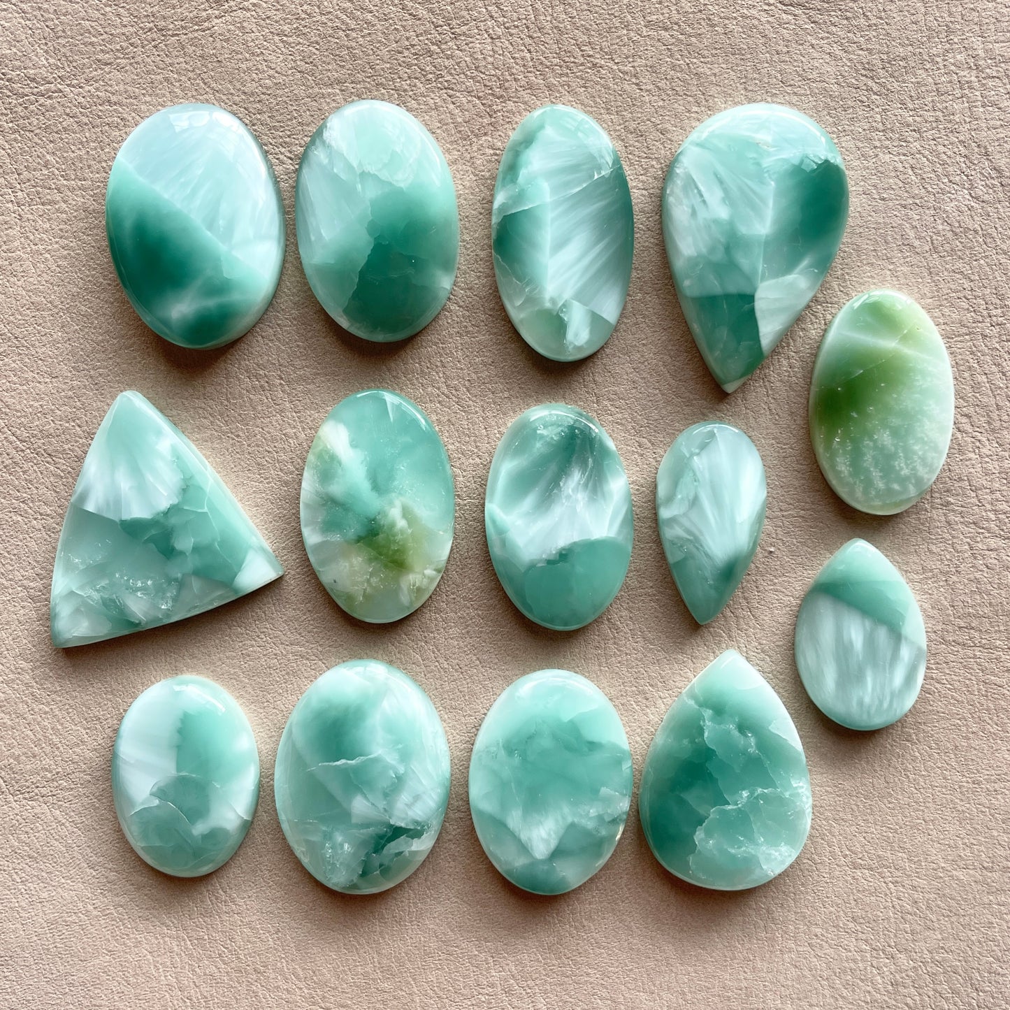 Chatoyant Hemimorphite Cabochon Smooth - Choose your Stone (W5)
