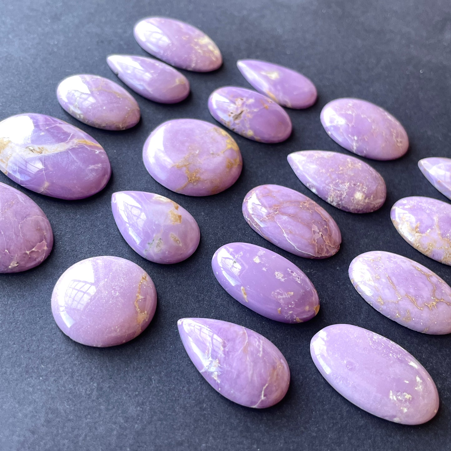 19-30mm Phosphosiderite Cabochon Smooth - Choose your Stone (W6)