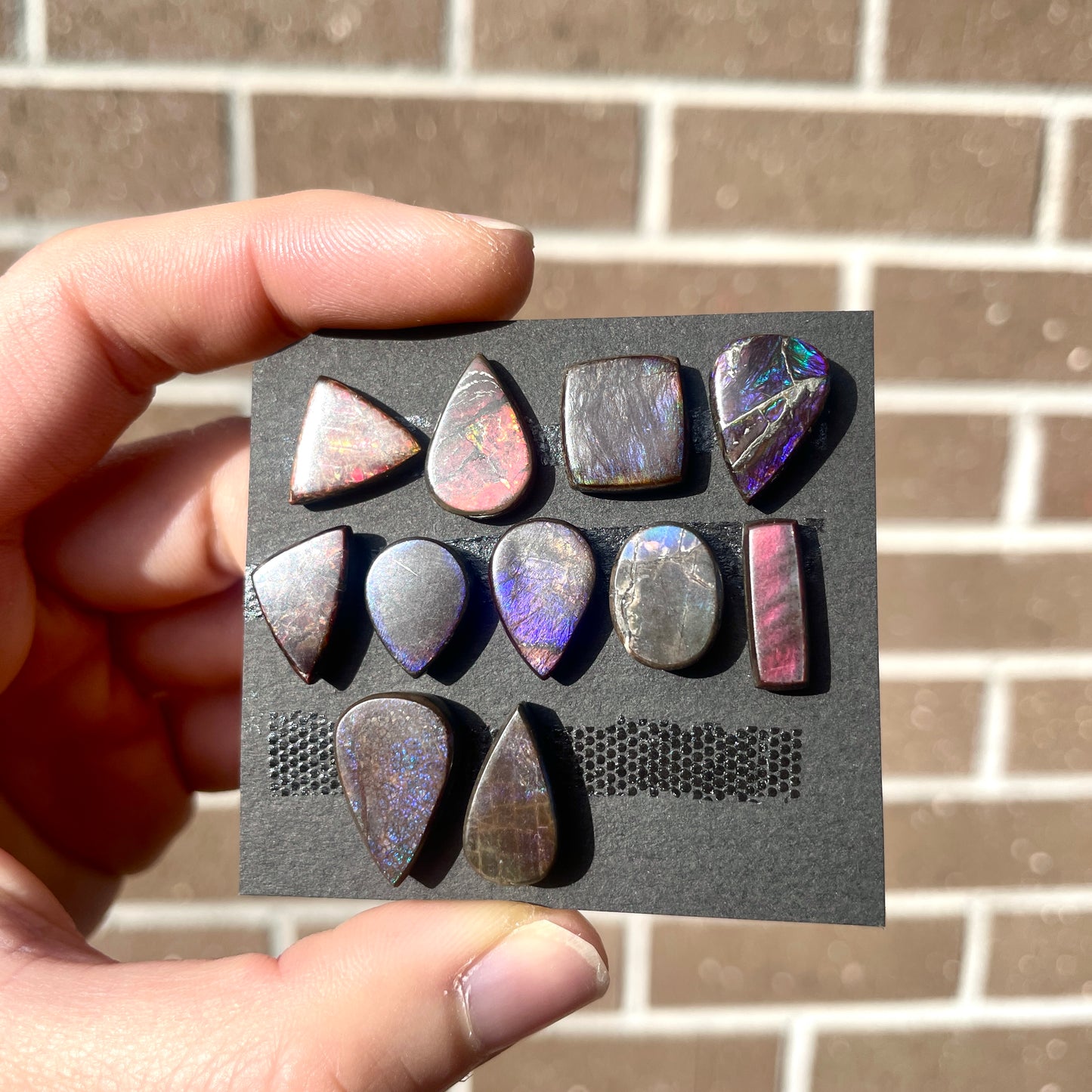 Canadian Ammolite Cabochon Smooth - Choose your Stone (A) W2