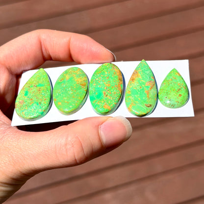 *RARE* Australian Gaspeite Cabochon Smooth - Choose your Stone (W7)