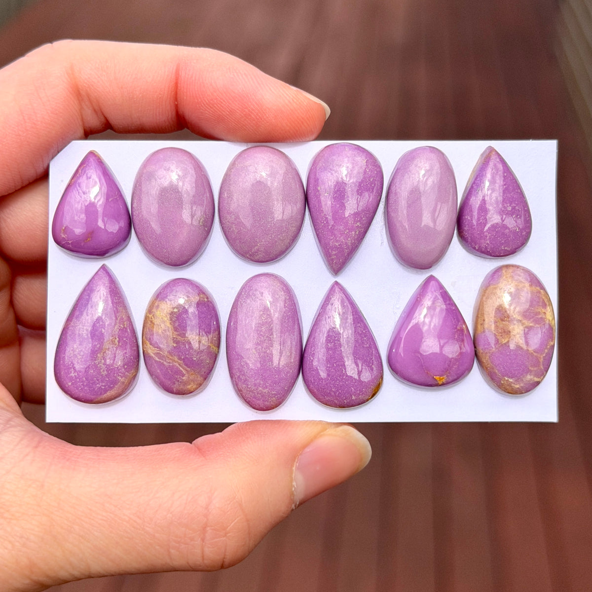 Mini Phosphosiderite Cabochon Smooth - Choose your Stone (E6)