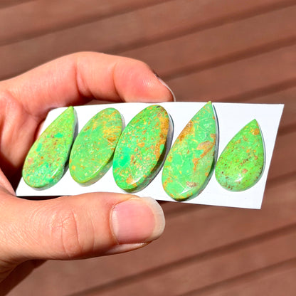 *RARE* Australian Gaspeite Cabochon Smooth - Choose your Stone (W7)