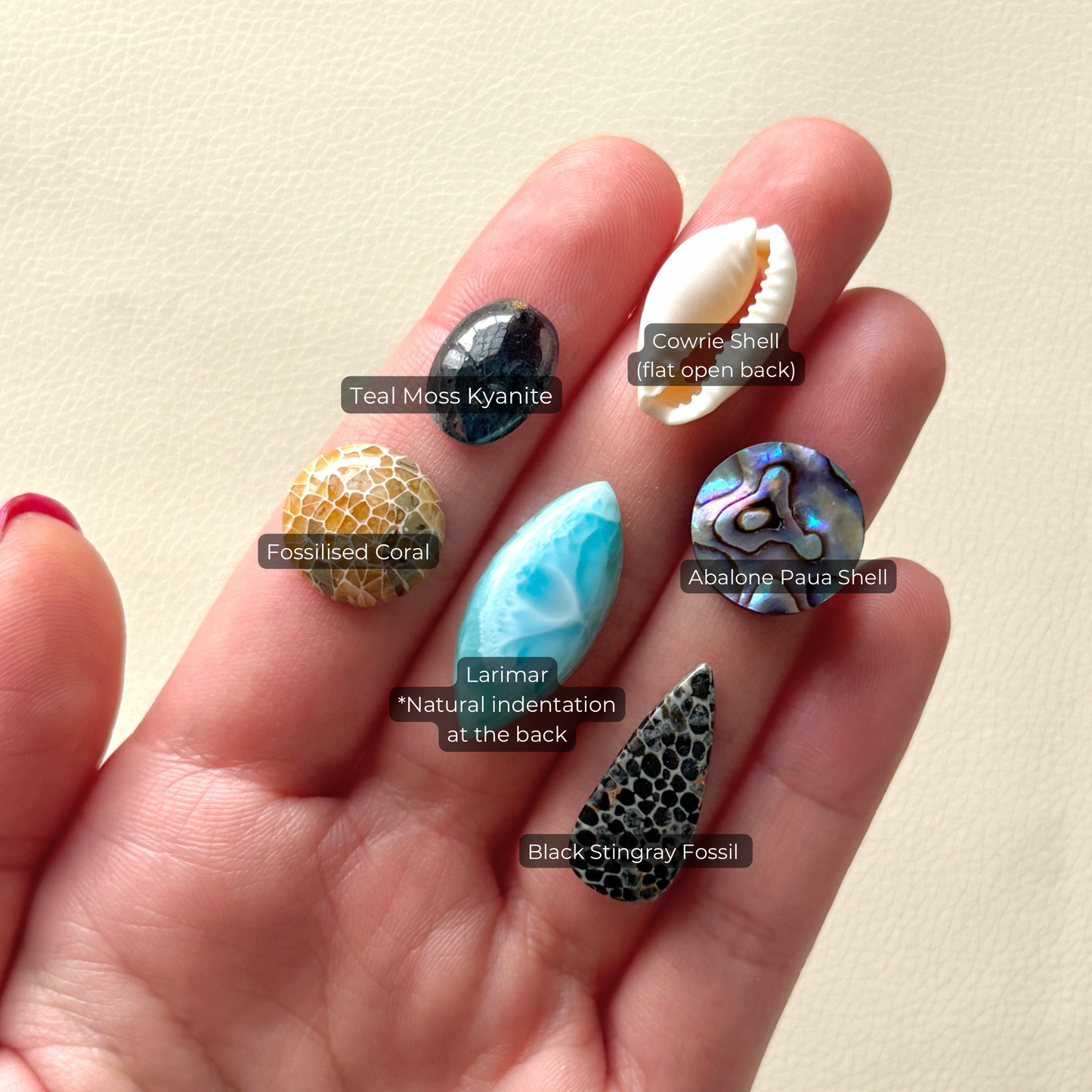 ‘Saltwater Relics’ Gemstone Variety Pack (W13-A)