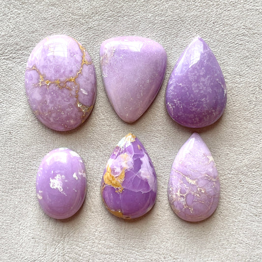 17-23mm Phosphosiderite Cabochon Smooth - Choose your Stone (W7)