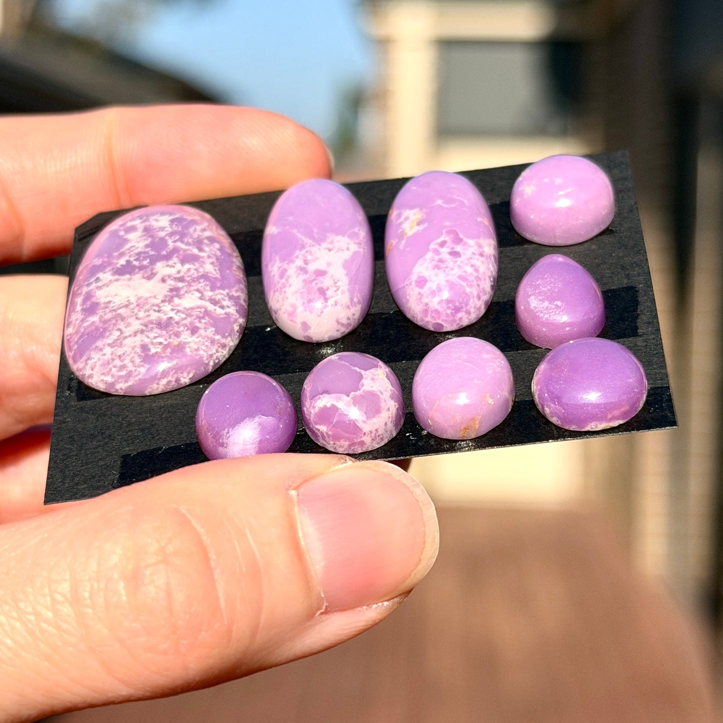 11-29mm Phosphosiderite Cabochon Smooth - Choose your Stone (W15)