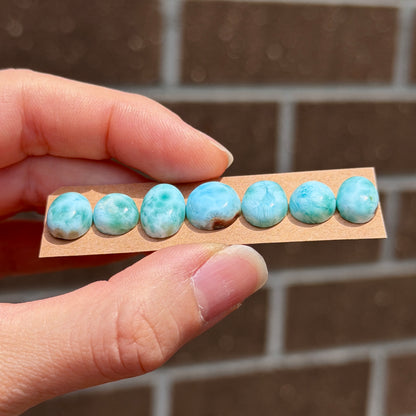 Blue Larimar Cabochon Smooth - Choose your Stone (W5)