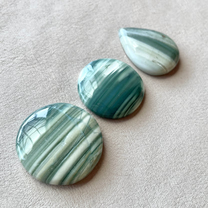 Saturn Chalcedony Cabochon Smooth - Choose your Stone (W6)