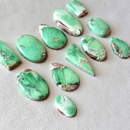 17-32mm Australian Variscite Cabochon Smooth - Choose your Stone (W18)