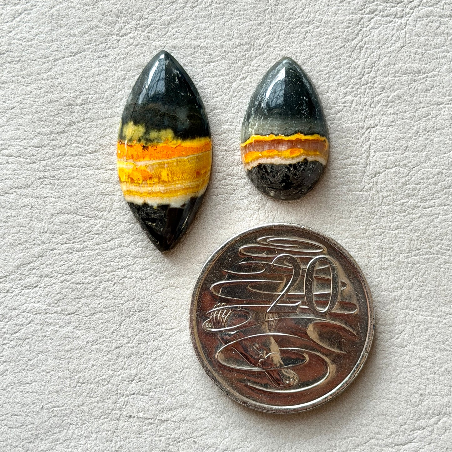 Bumblebee Jasper Cabochon Smooth - Choose your Stone (W2)