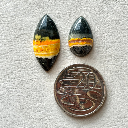 Bumblebee Jasper Cabochon Smooth - Choose your Stone (W2)