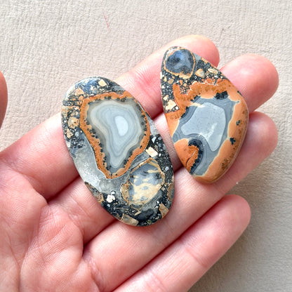 Maligano Jasper Cabochon Smooth - Choose your Stone (W5)