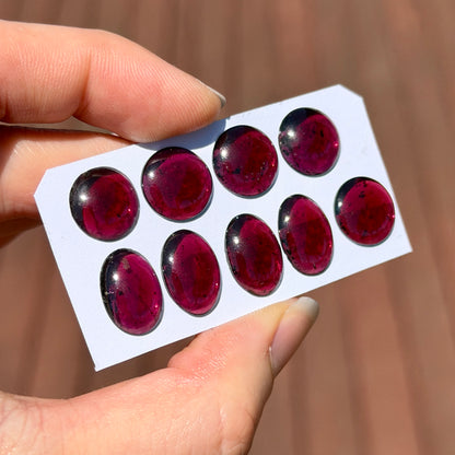 Rhodolite Garnet Cabochon Smooth - Choose your Stone (W17)