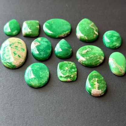 High-grade Australian Variscite Cabochon Smooth - Choose your Stone (W18)