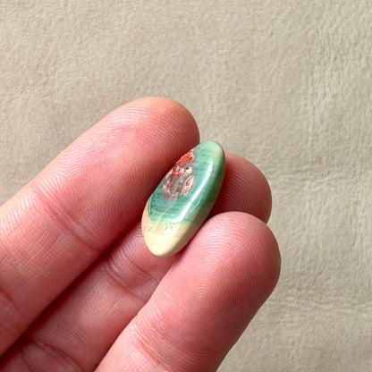 ‘Shark Bay, Western Australia' Imperial Jasper Cabochon - 19mm x 11mm (W3)