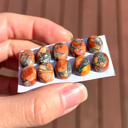 Maligano Jasper Cabochon Smooth (14x10mm Oval) - Choose your Stone (W10)