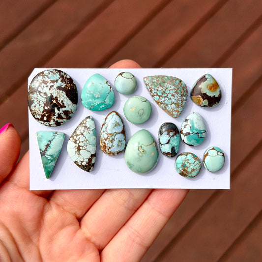 Gobi Desert Cabochon Smooth (Backed) - Choose your Stone (W9)