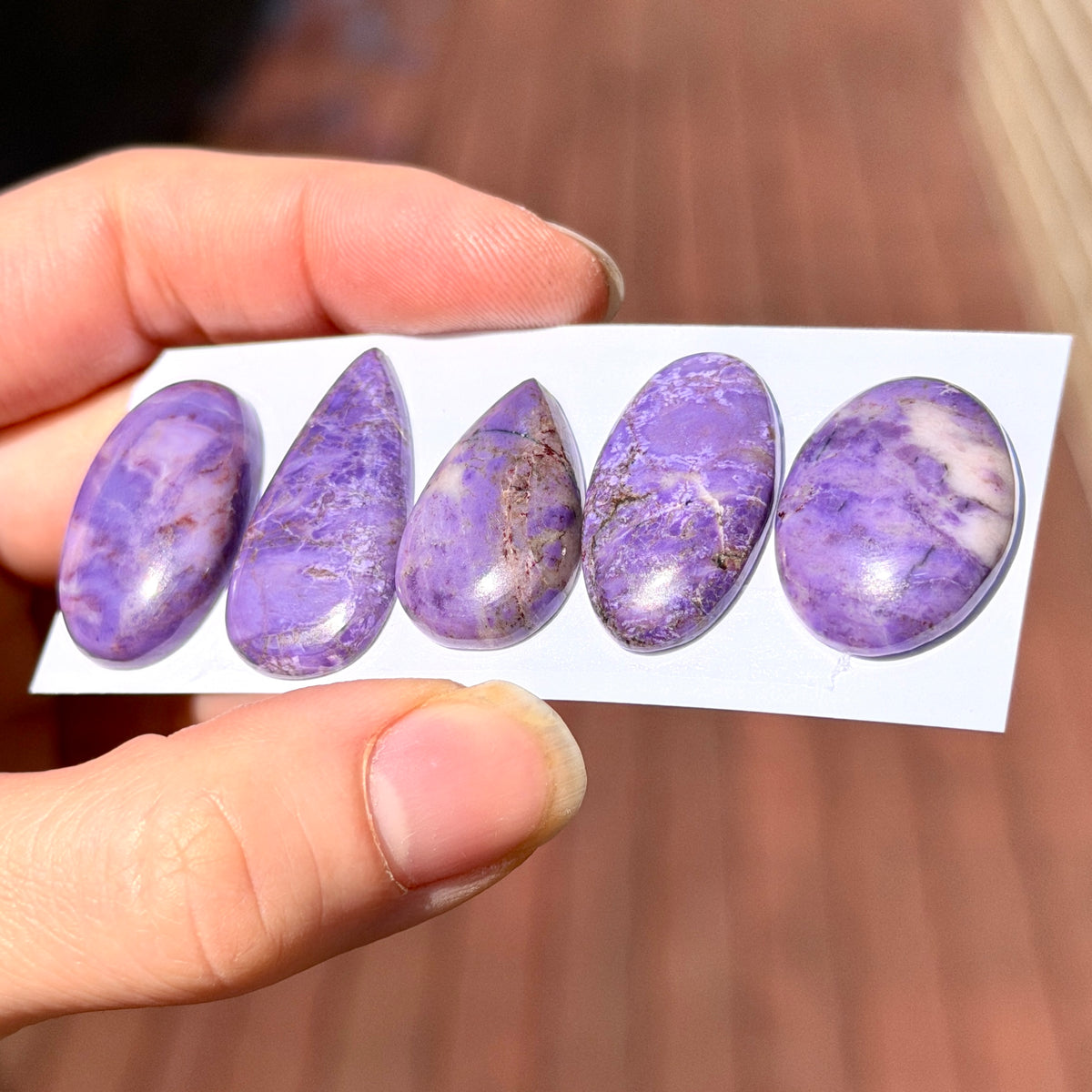 Lavender Jade Cabochon Smooth - Choose your Stone (W10)