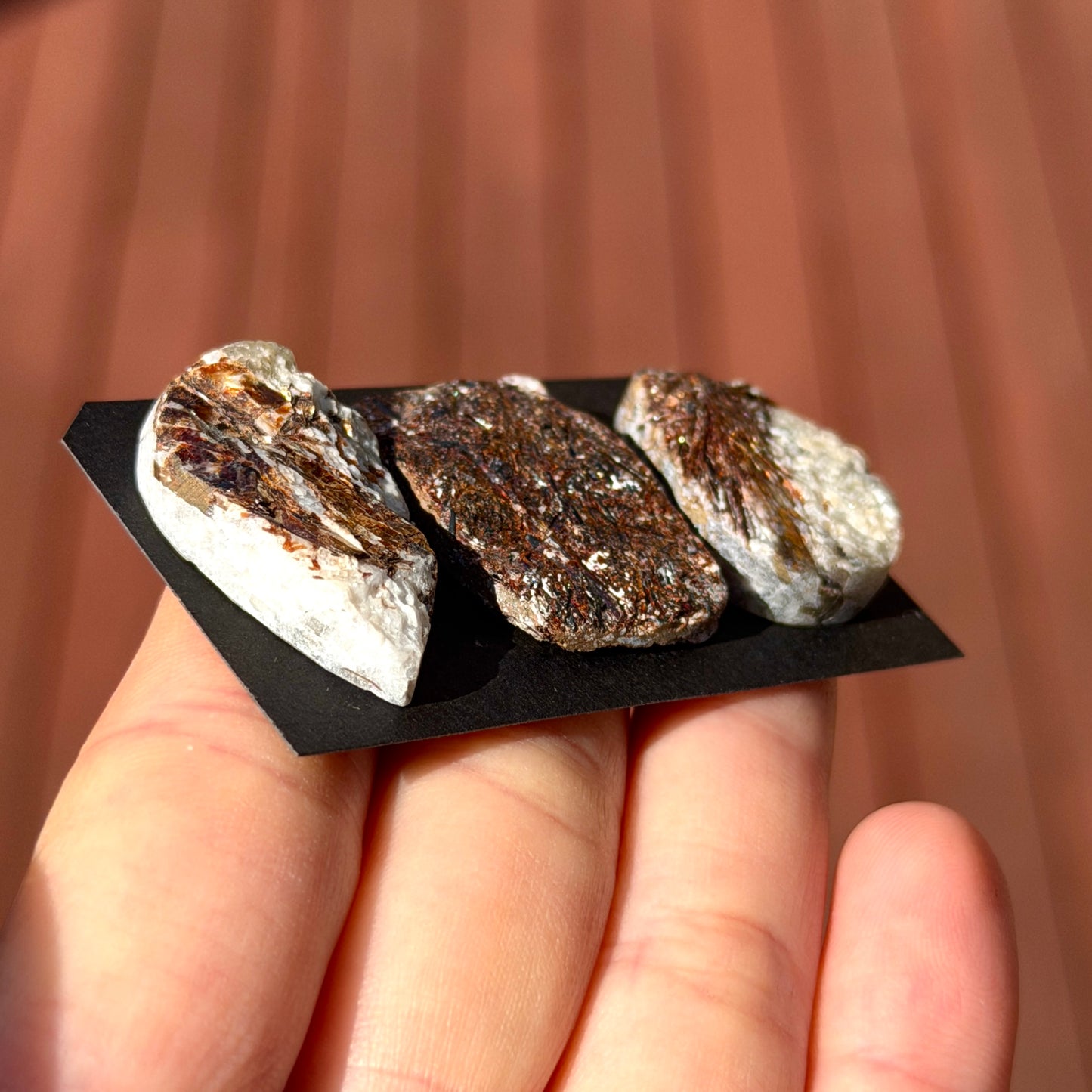 Astrophyllite Druzy Cabochon Raw-Face - Choose your Stone (W13)