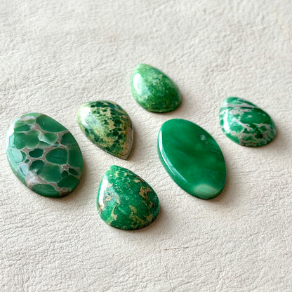 21-31mm Australian Variscite Cabochon Smooth - Choose your Stone (W3)
