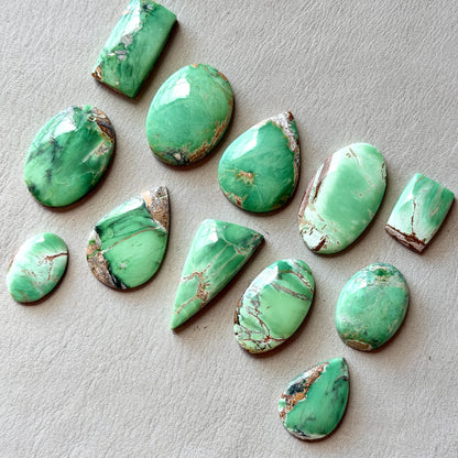17-32mm Australian Variscite Cabochon Smooth - Choose your Stone (W18)