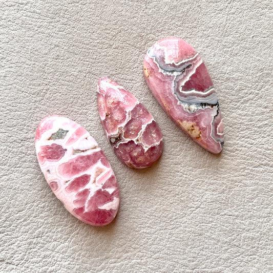 Rhodochrosite Cabochon Smooth - Choose your Stone (A)