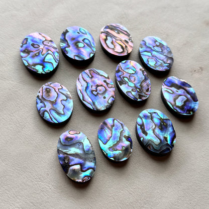 Abalone Paua Shell (Iridescent) Cabochon Smooth - Choose your Stone (W3)