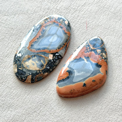 Maligano Jasper Cabochon Smooth - Choose your Stone (W5)